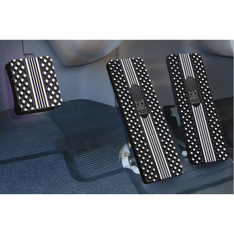 Kenworth T440 T470 T700 T800 W900 Black Diamond Billet Foot Pedal