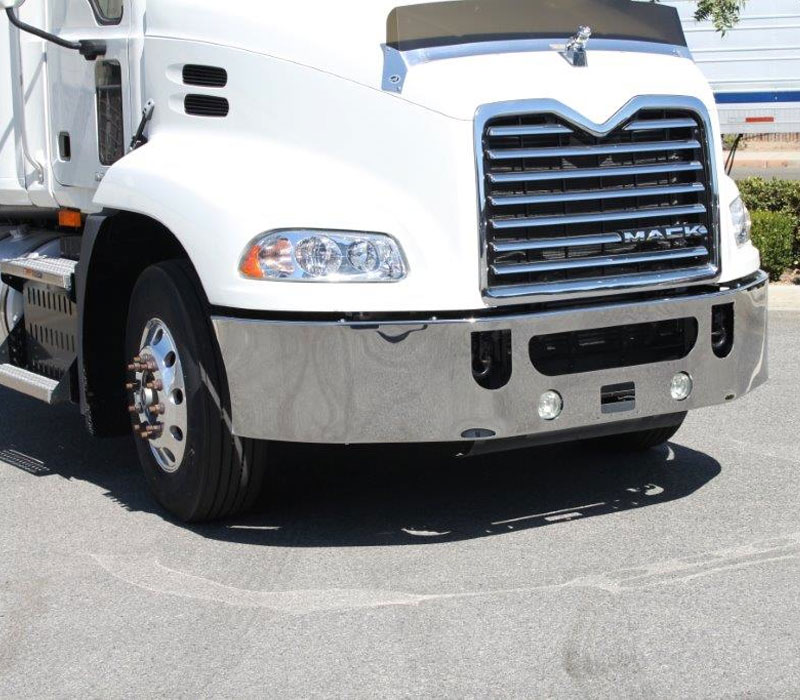Mack Pinnacle CXU Bumper Set Back Axle By Valley Chrome