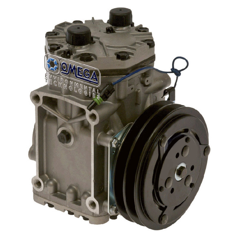 York Style AC Compressor With Clutch 1 Wire ET210L