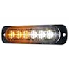 6 High Power LED Dual Color Warning Light