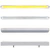 12 Dual Function GLO Light Bar With Chrome Housing Clear Amber