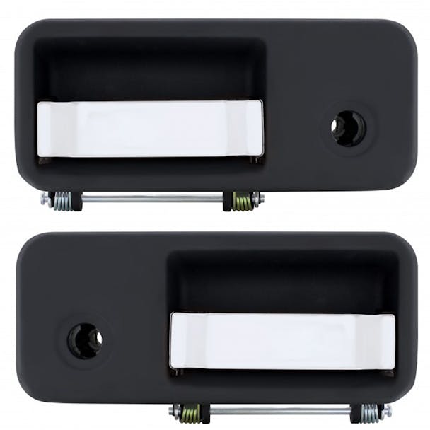 Chrome Volvo VNL Exterior Door Handle Front