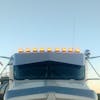 24 LED Rectangular GLO Cab Light Lit On Truck