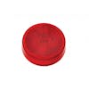 2 1/2" Round Clearance Marker 8 Red LED Light With Reflectorized Red Lens