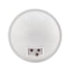 4" Round White Back-Up LED Light Reverse