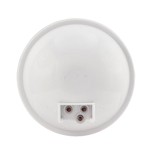 4" Round White Back-Up LED Light Reverse