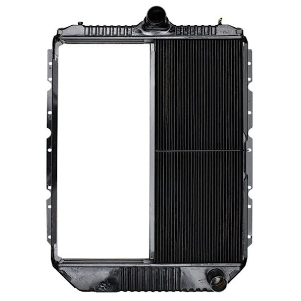 International 4900 Series Half Core Radiator 2 1/4" Bottom Connection Default