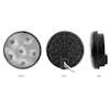  Round High Power Flood LED W/ Bubble Lens & Reflector Cup Work Light Different Views