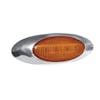 M1 Millenium 4 LED Marker Light Amber LED With Amber Lens