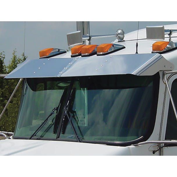 Kenworth Replacement Visor for Curved & 99-05 Flat Windshields
