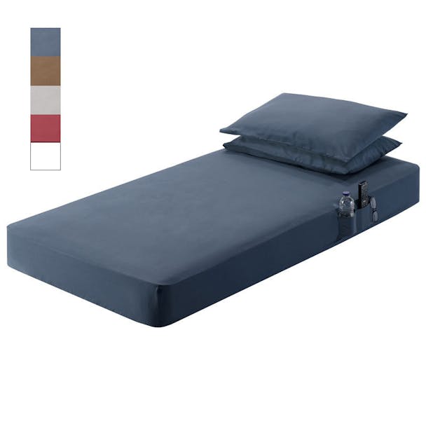 42" x 80" Sleeper Cab Sheet Set Midnight Blue