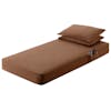 42" x 80" Sleeper Cab Sheet Set Chocolate Brown