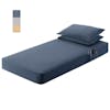 54" x 80" Sleeper Cab Sheet Set Midnight Blue