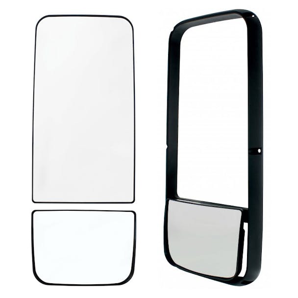 Kenworth T600 T660 T800 Replacement Mirror Frame & Parts With Defrost