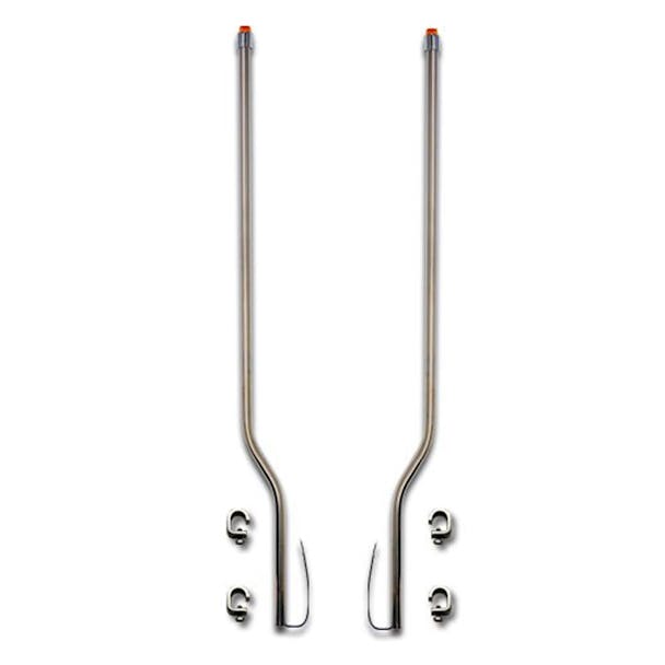 Kenworth W900L W900B Stainless Steel LED Bumper Guide