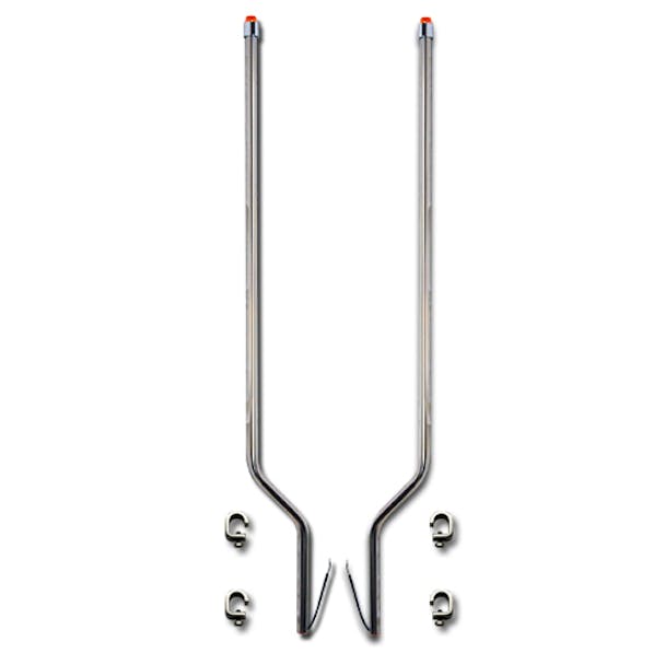 Freightliner FLC 120 Stainless Steel LED Bumper Guide