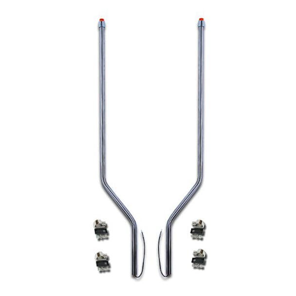 Peterbilt 567 SBA Stainless Steel LED Bumper Guide