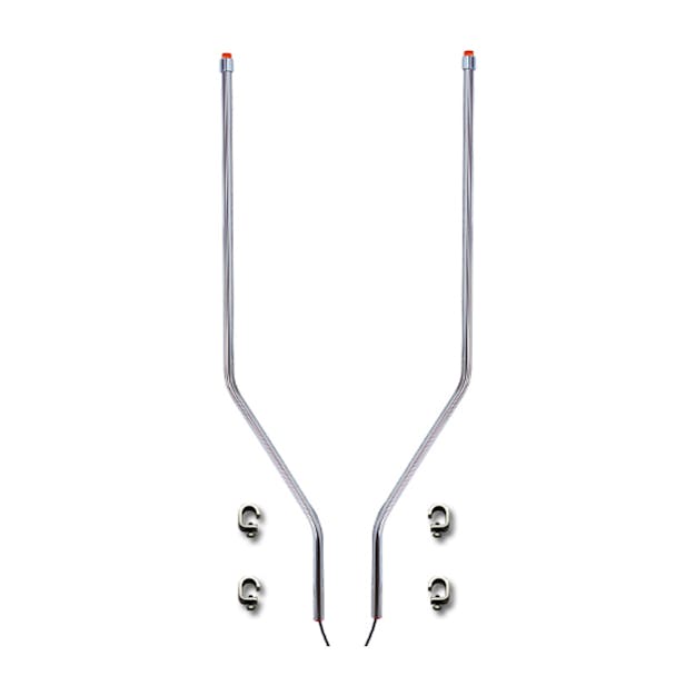 Kenworth T880 Stainless Steel LED Bumper Guide
