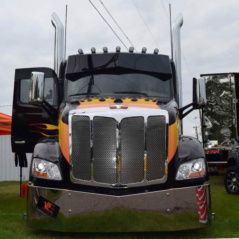 Peterbilt 579 Set Back Axle Bumper By Valley Chrome - Raney's