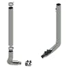 Kenworth W900 8" Lincoln Exhaust Stack Kit With 2-Piece Stacks -  18616 Elbow Kit