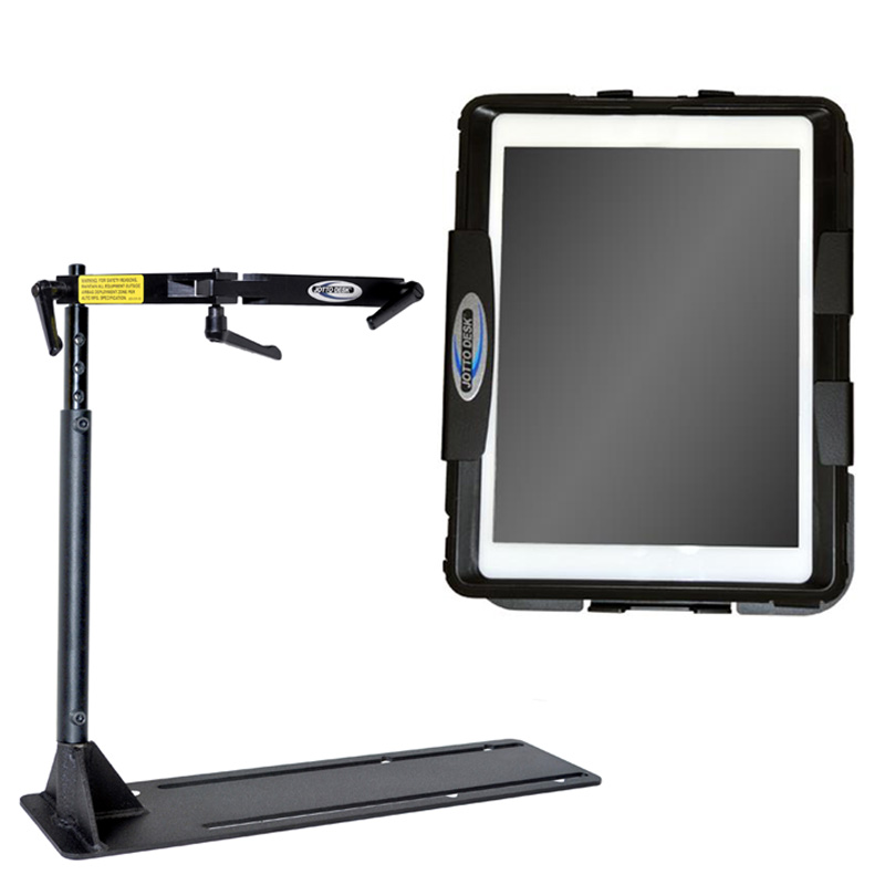 Universal Tablet Mounting Station For Over The Road Trucking