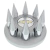 Chrome Chevy GMC Spike Nut Cover Set