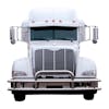 Peterbilt 587 Tuff Guard Grill Guard (Stainless Steel; Installed)