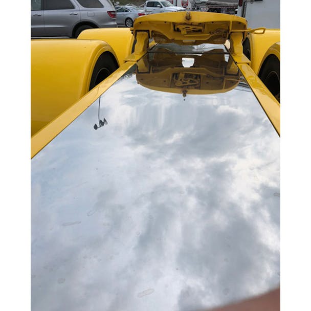 Custom In Frame Aluminum Deck Plate By Iowa Customs