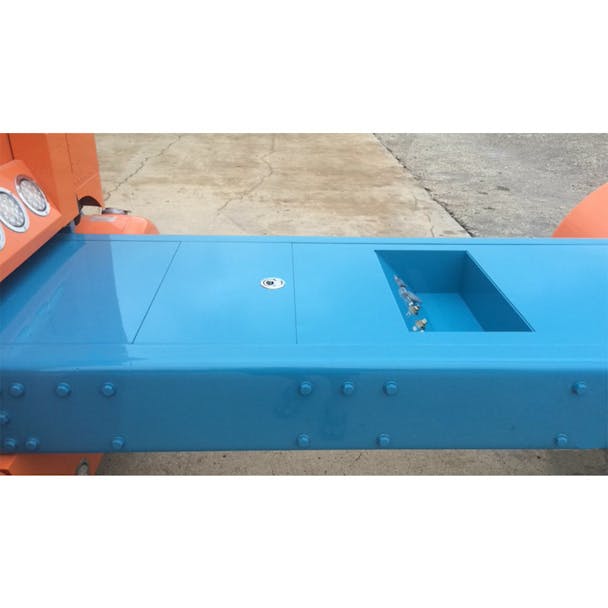 Custom On Frame Aluminum Sectional Deck Plate