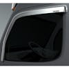 Freightliner Century Columbia Coronado Chrome Ventvisor Rain Guard Rear 3QTR View