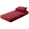 42" x 85" Sleeper Cab Sheet Set Burgundy