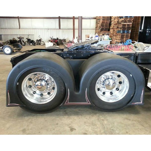 "STEALTH" Double Hump Rear Fender
