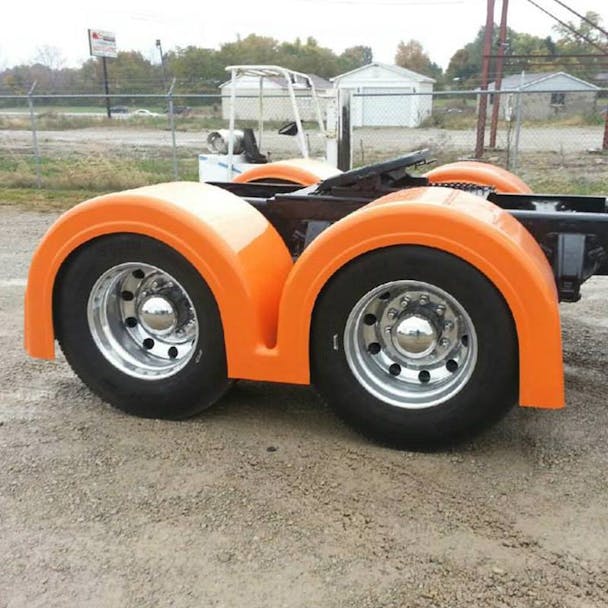 Double Hump Rear Fender Set