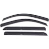 Jeep Wrangler Unlimited AVS Smoke Ventvisor 4 Piece