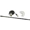 RoadPro 3' Platinum Series Single Mirror Mount CB Antenna Kit