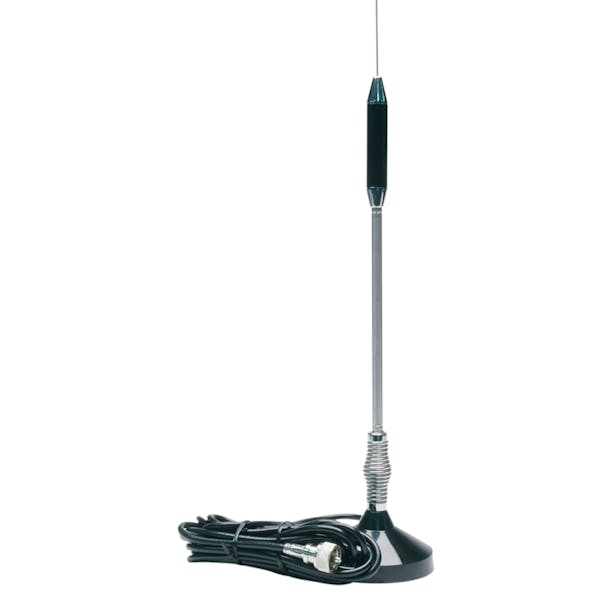 RoadPro 24" Magnet Mount Stainless Steel CB Antenna Kit