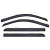 Dodge Ram 1500 2500 3500 Crew Cab Mega Cab AVS Smoke In-Channel Ventvisor 4 Piece