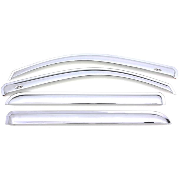 Ford F-150 Supercrew AVS Chrome Ventvisor 4 Piece