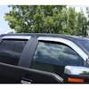 Ford F-150 Supercrew AVS Chrome Ventvisor 4 Piece On Truck Full View