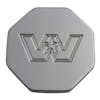 Engraved Western Star Logo Tractor Trailer Air Brake Knob Octagonal