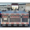Enclosed 4 Door Aluminum Fleet Rack By Brunner Fabrication - Back View Raneys's