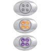 Millennium M3 Style Dual Revolution Amber & Purple LED Marker Light
