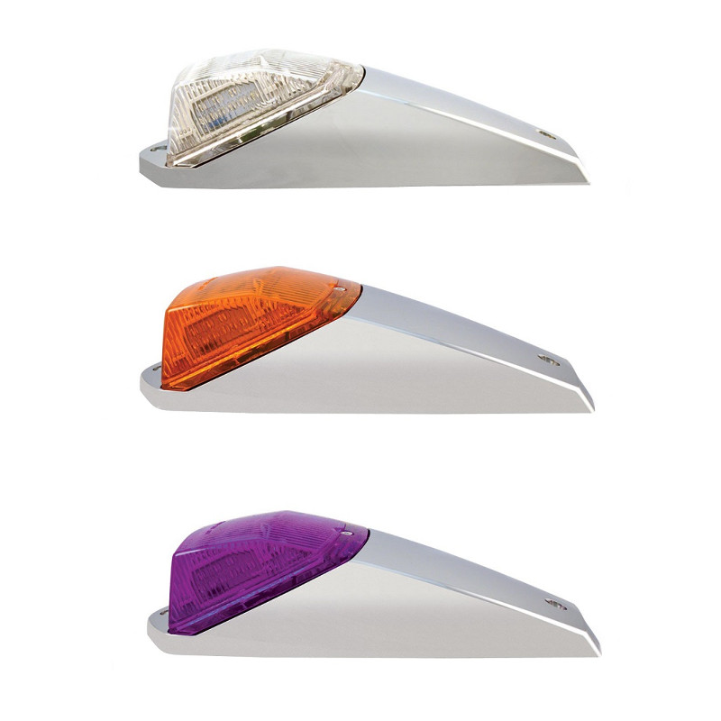 ライト　キャビテーション Kenworth Dual Revolution Cab Light With Amber & Purple LED