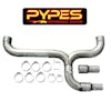 Pypes 5" Diesel Truck Dual Stack Conversion Kit - Pypes