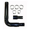 Pypes 5" Diesel Truck Single Stack Conversion Kit Black Powder Coat Finish