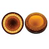 4" Round STT & PTC Mirage Double Vision Amber LED Light With Amber Lens