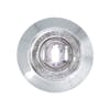 Dual Function 1" Mini Wide Angle Clearance Marker & Turn LED Light - White/Clear