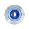 Dual Function 1" Mini Wide Angle Clearance Marker & Turn LED Light - Blue/Blue