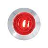 Dual Function 1" Mini Wide Angle Clearance Marker & Turn LED Light - Red/Red