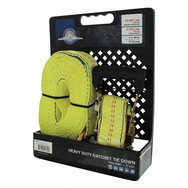  2" x 27' Heavy Duty Ratchet Tie Down